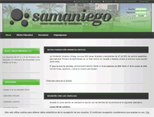 Tablet Screenshot of cesamaniego.com